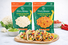 Cargar imagen en el visor de la galería, 2 Pack de 2 paquetes de 20 tortillas cada uno
